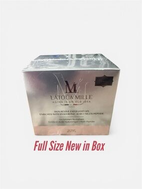 Lâtouâ Mille Skin Revive Exfoliant Gel - Silver & Rose Gold Box